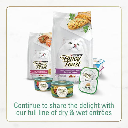 Fancy Feast Purina Dry Cat Food with Ocean Fish and Salmon - 3 lb. Bag (Pack of 2)