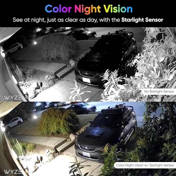 WYZE OG Black 2-pack with Wyze Cam Unlimited Monthly, covers Unlimited Wyze cameras, Auto-Renews at $9.99/month, Activation Required, Cancel Anytime