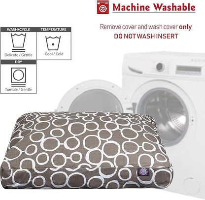 Majestic Pet Fusion Mocha Small Rectangle Pet Bed