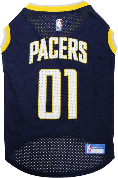 Pets First NBA INDIANA PACERS DOG Jersey, X-Small - Tank Top Basketball Pet Jersey