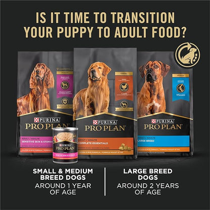 Purina Pro Plan Large Breed Dry Puppy Food, Chicken and Rice Formula - 18 lb. Bag