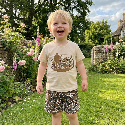 Toddler Baby Boy Clothes 6 12 18 24 Months Summer Outfit Short Sleeve T-Shirt Tops Camo Shorts Set 2T 3T 4T