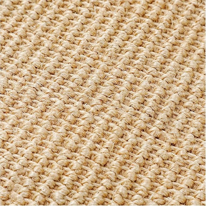 SHENGOCASE 4-Pack 8" X 12" Sisal Cat Scratching Mat Pad with Hook & Loop Tapes. Replacement Sisal Pad Mat for Cat Tree Tower, Window Perch, Wall Furniture Shelves Scratcher