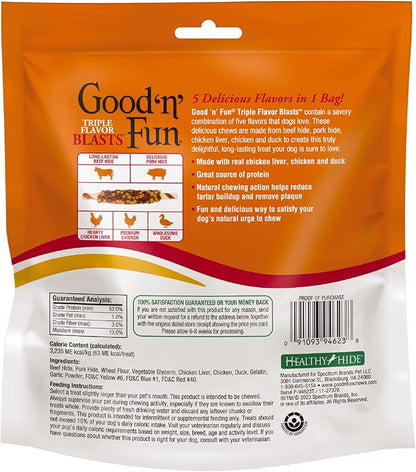 Good'n'Fun Gnf Triple Flavor Blasts 12 OZ - Pack of 1