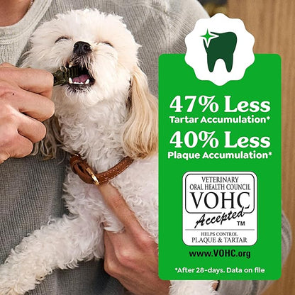 Greenies Veterinarian-Recommended Adult Natural Dental Dog Treats Teenie Size, Original Flavor, (4) 65 ct Packs (260 Treats)
