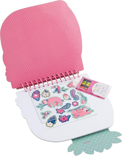 Stephen Joseph Shaped Sketch Pad, Sloth