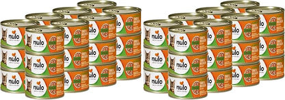 Nulo Turkey & Duck Grain-Free Minced Wet Canned Cat Food,3 Ounce,(Pack of 48)