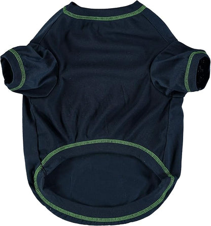 NFL Seattle Seahawks Dog T-shirt X-Small. - Licensed Shirt for Pets Team Colored with Team Logos- Premium Stretchable Materials for the comfort of your Dog & Cat