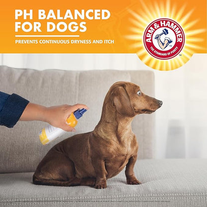 Arm & Hammer for Pets Waterless Bath Spray for Dogs Baking Soda, Mango Scent | Professional Quality Dog Grooming Spray, Free of Sodium Lauryl Sulfate & Parabens, 8 Fl Oz - 6 Pack