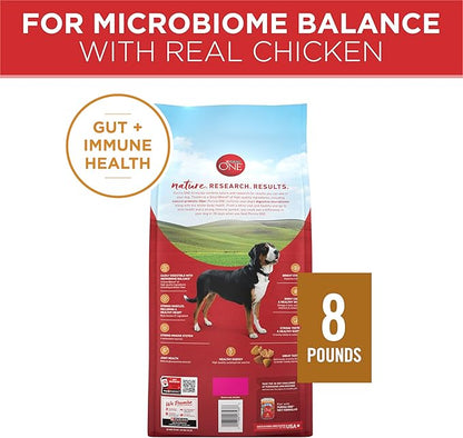 Purina ONE Chicken and Rice Formula Dry Dog Food - 8 lb. Bag
