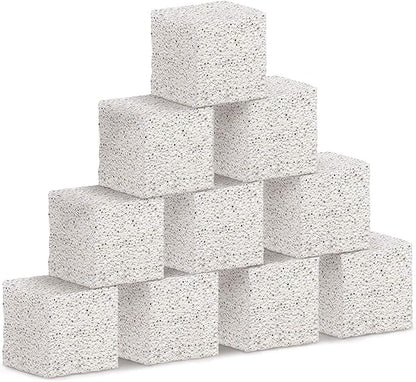 Meric CoCoo Grinding Stone for Small Pets, Lava Rocks, Trims Rodent Teeth, Smooths Claws, Adds Calcium to Diet, Chew Toys for Rabbits, Chinchillas, Rats, Mice, Hamsters & Guinea Pigs (10 Pieces)