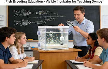 Aquarium Egg Incubator Tumbler - 50mm Fish Hatchery for Cichlids and Mouth-Brooding Species