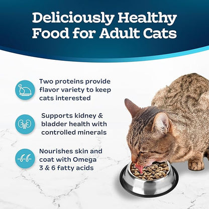 Blue Buffalo Tastefuls Adult Cat Dry Food, Multi-Protein Chicken & Turkey Recipe, 5-lb. Bag