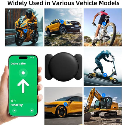 GPS Tracker for Vehicles - Car Tracker Device Hidden for Vehicles, Real-Time Mini Tracker Device for Vehicles, No Monthly Fee Subscription No SIM Card Required(Available for Android and iOS) (1 Pack)