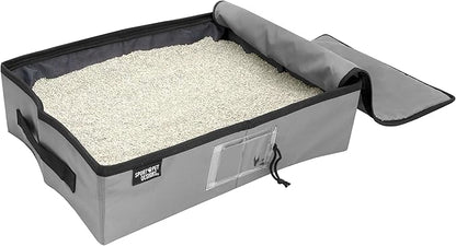 SPORT PET Large Pop Open Kennel, Portable Cat Cage Kennel, Waterproof Pet bed, Travel Litter Collection