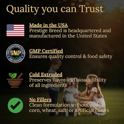 Australian Shepherd Multivitamins, 90 Count, Made in the USA with Real Bacon