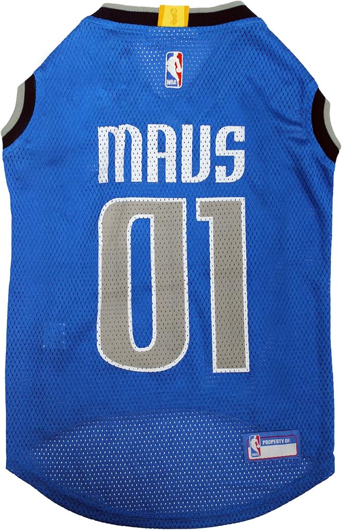 Pets First NBA DALLAS MAVERICKS DOG Jersey, X-Large - Tank Top Basketball Pet Jersey