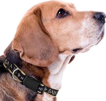 New & Improved Pets First NFL Licensed PET Collar- Heavy-Duty, Strong, and Durable New Dog Collar. Available in 32 Football Teams and 4 Sizes