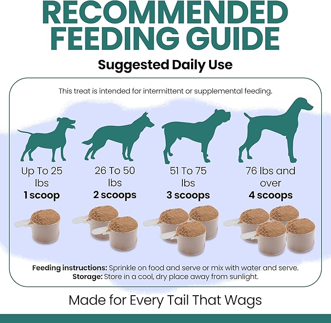 Green Lipped Mussel for Dogs - 6 oz of Green Lipped Mussel Powder for Dogs - Good for Joint and Ligament Health - Made in the USA