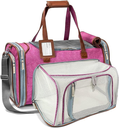 Mr. Peanut's Gold Series Standard Size Airline Compliant Expandable Pet Carrier V3.0