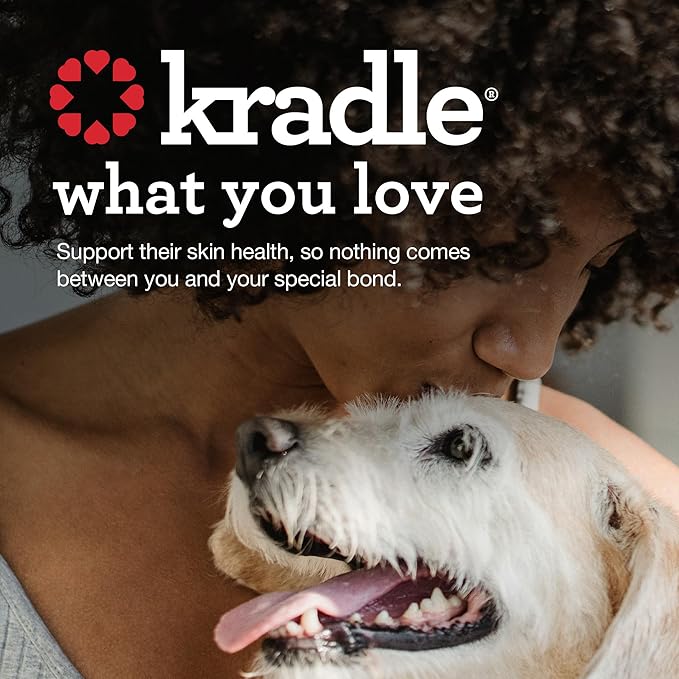Kradle Skin Recovery Spray for Dogs - with Colloidal Silver, Lavender, and Menthol - Soothe Hotspots + Skin Related Issues - 2 Pack