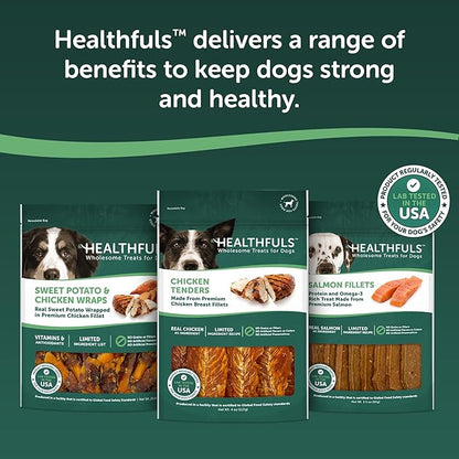 Healthfuls Chicken Tenders Dog Treats with Glucosamine & Chondroitin, 11oz