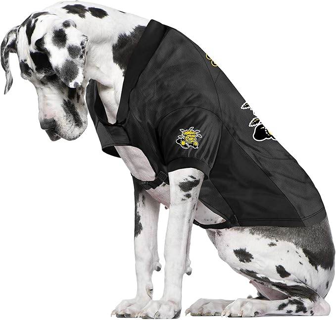 Littlearth NCAA Stretch Pet Jersey for Big Dogs