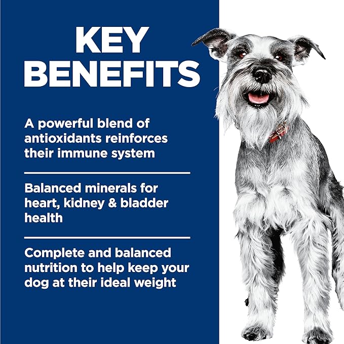 Hill's Science Diet Adult 7+ Small & Mini Wet Dog Food, Chicken & Barley, 5.8 oz. Cans, 24-Pack