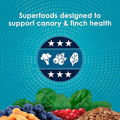 Kaytee Forti-Diet Pro Health Pet Canary & Finch Food, 2 lb