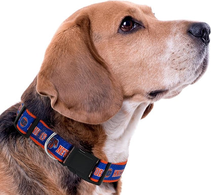 New & Improved Pets First NBA PET Collar New York Knicks Dog Collar, Size Small Basketball Team Collar for Dogs & Cats. A Shiny & Colorful Dog & Cat Collar Licensed by The NBA