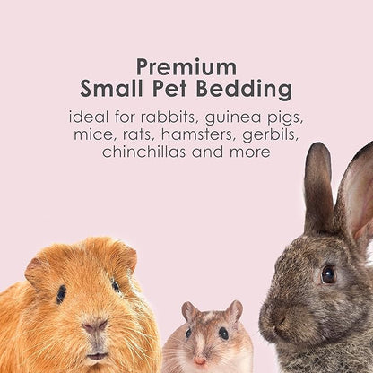 Kaytee Clean & Cozy Colors, Small Animal Bedding with Extreme Odor Control, Plum, 49.2 Liters