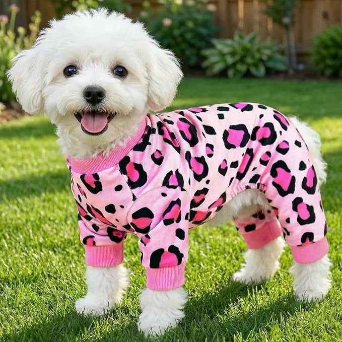 Vet-Approved Calming Dog Onesie Pajamas | High-End Hypoallergenic Polyester | Ultra-Premium & Cute for Medium Dogs Holiday Clothes & Recovery Suit | All-Season 3XL