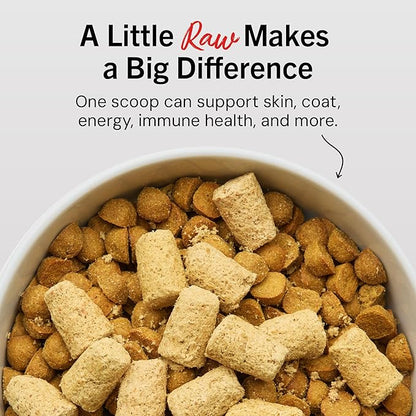 Stella & Chewy's Freeze-Dried Raw Beef Meal Mixers- Dog Food Topper and Mixer - Made with 95% Grass-Fed Beef, Organs & Bone - Perfect for Picky Eaters - Grain-Free - 18 oz