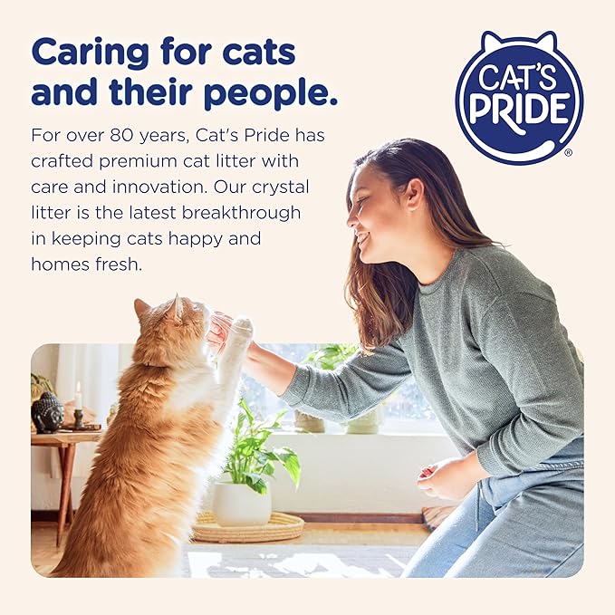 Ultra Pearls Premium Cat Litter - 99.9% Dust Free, Low Tracking, Soft on Paws, Fragrance Free - 15 Lbs. Total (3pk of 5 Lbs.)
