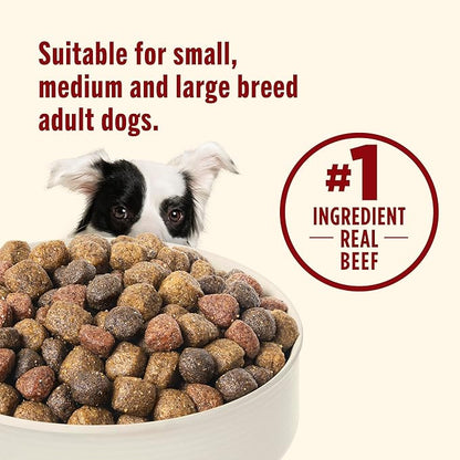 Nutrish Dry Dog Food, Real Beef, Pea & Brown Rice Recipe Whole Health Blend for Adult Dogs, 28 lb. Bag, Packaging May Vary (Rachael Ray)