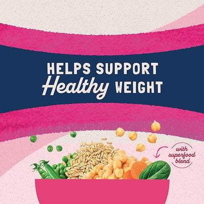 Natural Balance Fat Cats Low-Calorie Dry Cat Food for Overweight Adult Cats, Chicken Meal, Salmon Meal, Garbanzo Beans, Peas & Oat Groats Recipe, 15 Pound (Pack of 1)