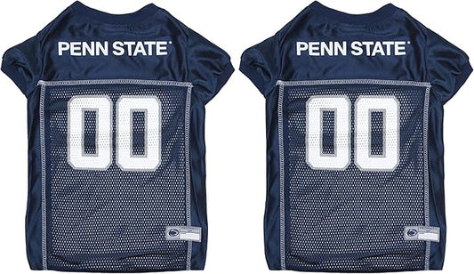 NCAA College Pittsburgh Panthers Mesh Jersey for Dogs & Cats, Small. Licensed Big Dog Jersey with Your Favorite Football/Basketball College Team (Pack of 2)