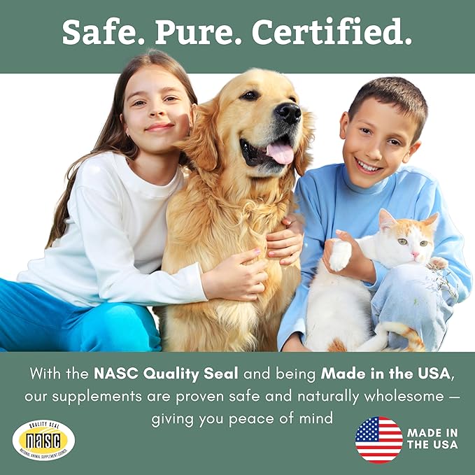 Wholistic Pet Organics Puppy Complete - Dog Multivitamin Powder - Daily Dog Vitamins and Supplements for Homemade Food - Immune System, Skin, Coat & Overall Health - All Breeds of Puppies - 45 Scoops
