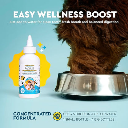 RADIUS OralPro+ Pet Probiotic Dental Water Additive (Enzymatic)