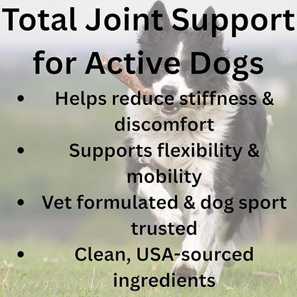 Joint Health for Dogs - Most Effective Natural Hip & Joint Supplement Available - Formulated with Veterinarians, Glucosamine, Chondrointin, MSM, Turmeric (Powder)