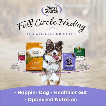 NutriSource AmpliFull Turkey Flavor Mobility Soft Chews for Dogs, Daily Joint Health Supplement with Glucosamine & Chondroitin for Flexibility & Comfort, 70 Chews (1 Pack)