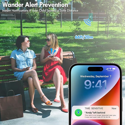 Utag GPS Tracker for Kids Hidden 2pack, Security Tag with Pins Works with Find My (iOS only), Lost Mode, Anti-Removal Tracking Device for Children, Elderly, Pets, Backpack, Vehicles, No Monthly fee