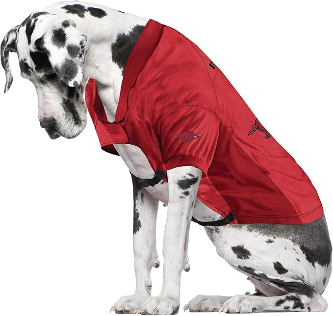 Littlearth NCAA Stretch Pet Jersey for Big Dogs