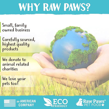Raw Paws Freeze Dried Chicken Breast Treats, 4-oz, Made in USA - Natural Chicken Dog & Cat Treats
