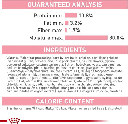 Royal Canin Feline Health Nutrition Kitten Loaf in Sauce Cat Food, 5.1 oz (Pack of 24)