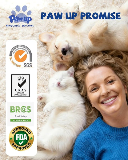 PAWUP Freeze Dried Minnows Dogs Treats – 100% Raw Single-Ingredient Pet Fish Snacks – Rich in Omega-3, Grain-Free – Healthy Training Rewards & Meal Toppers, 2.8 oz