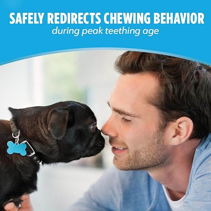 Dentalife Puppy Teething Dog Chews for Small Dogs 3 Months and Up,Chicken Flavor,17.3 oz.,19 Chews - 19 ct. Pouch,(Pack of 2)