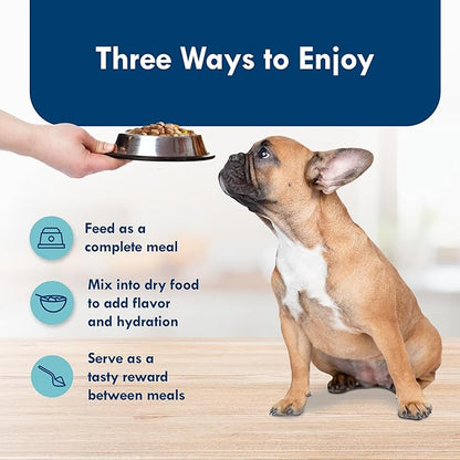 Blue Buffalo Delights Small Breed Natural Wet Dog Food Variety Pack, Roasted Turkey Paté and Grilled Chicken Paté, 3.5-oz Cups, 12 Count
