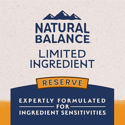 Natural Balance Limited Ingredient Adult Grain-Free Dry Dog Food, Reserve Duck & Potato Recipe, 12 Pound (Pack of 1)
