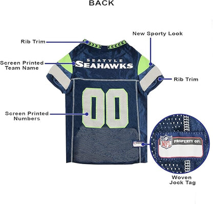 NFL SEATTLE SEAHAWKS DOG Jersey, XX-Large